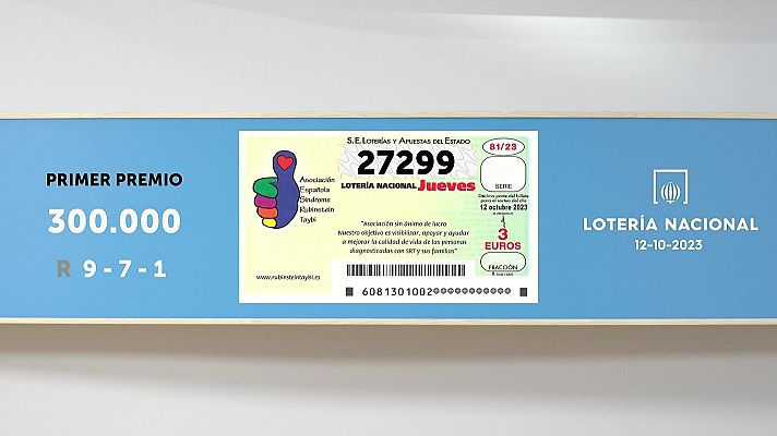 SELAE - Sorteo de la Lotería Nacional del 12/10/2023