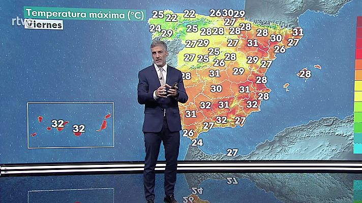 Algún intervalo de viento fuerte en la costa de Galicia