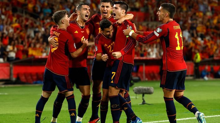 Fútbol - Resumen y goles del España - Escocia de clasificación para la Eurocopa 2024