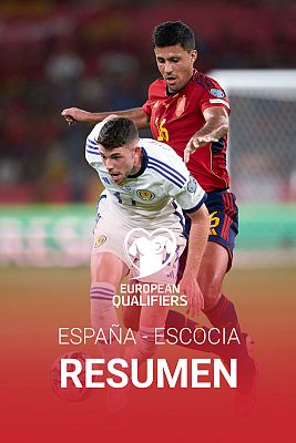 Fútbol - Resumen y goles del España - Escocia de clasificación para la Eurocopa 2024