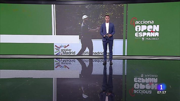 Telediario Matinal - Jon Rahm brilla en el Acciona Open de España: "No me esperaba tanta gente"