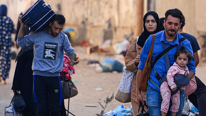 La hora de La 1 - Israel da 24 horas para evacuar el norte de Gaza