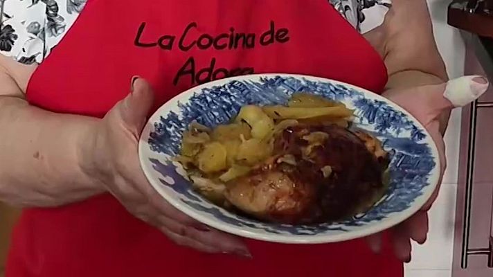 Receta de muslos de pollo con un toque especial