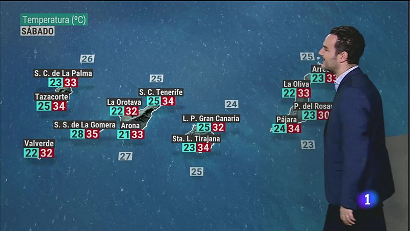 El tiempo en Canarias - 13/10/2023