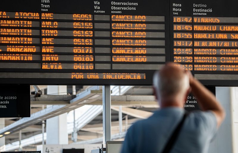 Una incidencia interrumpe los AVE entre Madrid, Valencia y Alicante