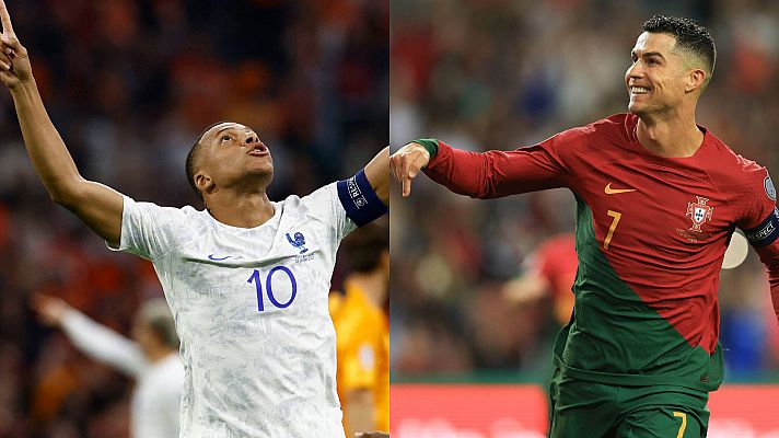 Telediario Fin de Semana - Mbappé y CR7 marcan sendos dobletes para Francia y Portugal