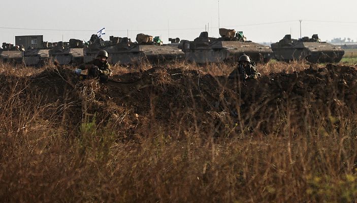 Telediario Fin de Semana - El ejército de Israel realiza las primeras incursiones terrestres en Gaza