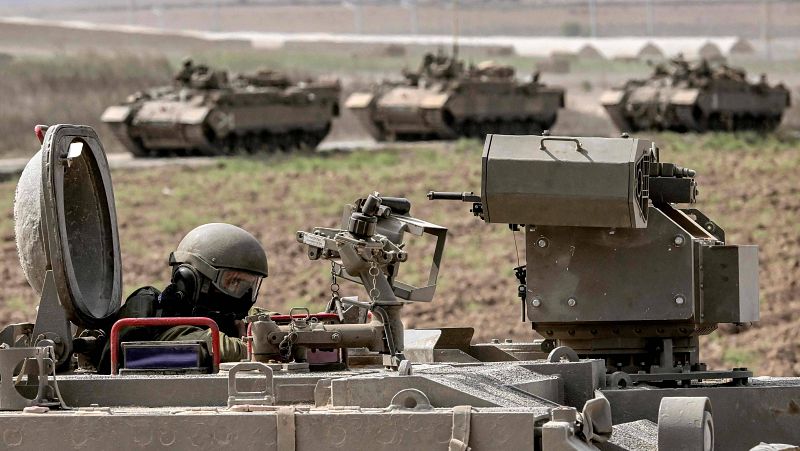 Los movimientos de tropas israelíes aumentan en la frontera con Gaza