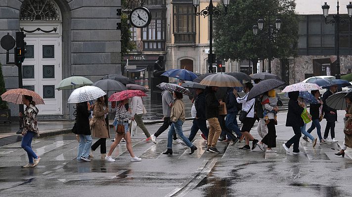 Lluvias localmente fuertes en la costa de Cataluña y Baleares y calor en Canarias