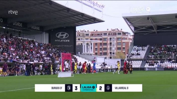 Resúmenes de LaLiga - Burgos - Villarreal B: resumen del partido, 11ª jornada