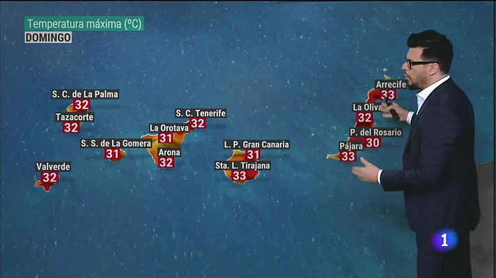 El tiempo en Canarias - 15/10/2023