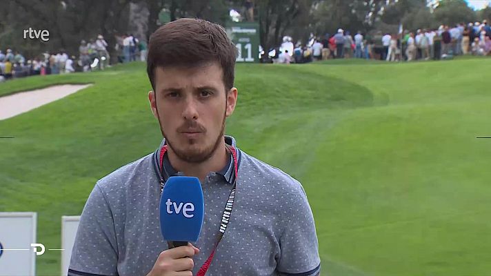 Telediario Fin de Semana - Jon Rahm firma una gran última vuelta para acabar con -14 en el Open de España, pero no consigue la victoria