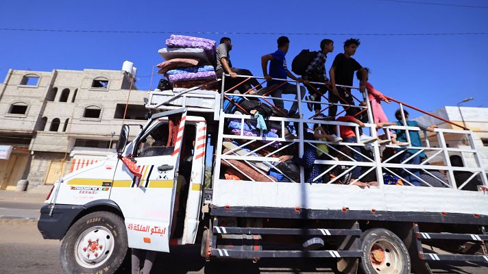 La tarde en 24h - MSF relata la situación en el sur de Gaza: "Hay personas por todas partes"