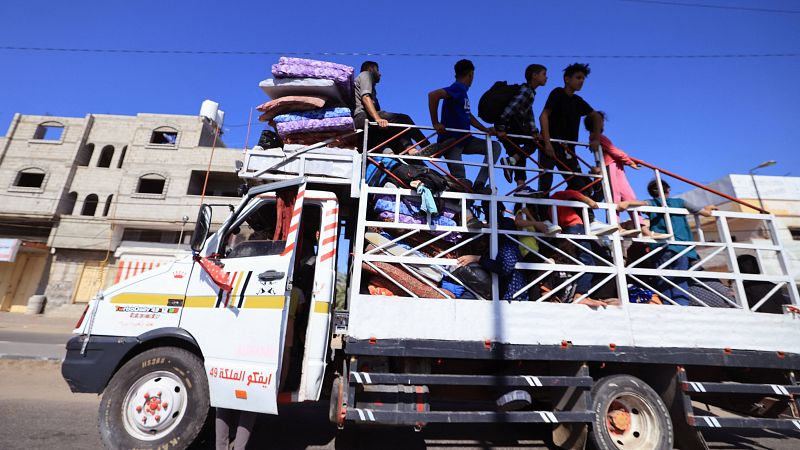 MSF relata la situación en el sur de Gaza: "Hay personas por todas partes" 