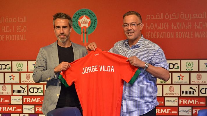 Jorge Vilda, presentado como seleccionador de Marruecos
