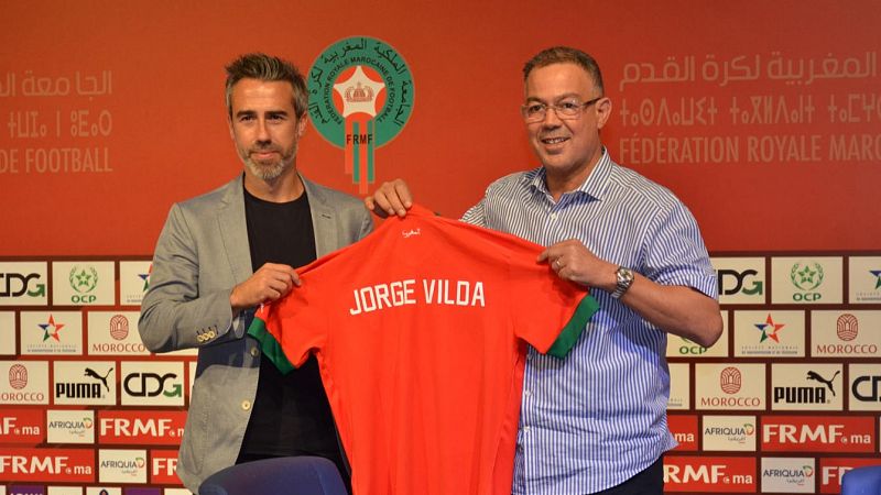 Jorge Vilda, presentado como seleccionador de Marruecos con el objetivo de clasificarse para París 2024 -- Ver ahora en RTVE Play