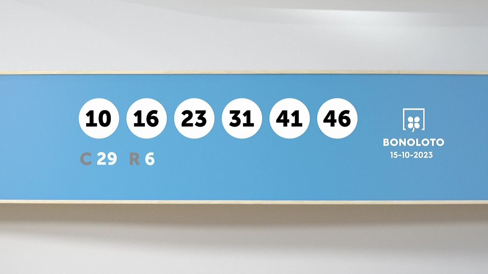 Sorteo de la Lotería Bonoloto del 15/10/2023 - Ver ahora