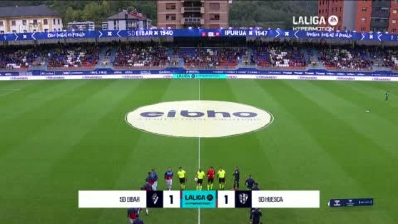 Eibar - Huesca: resumen del partido de la 11ª jornada de Liga | Segunda ¿ Ver en RTVE Play
