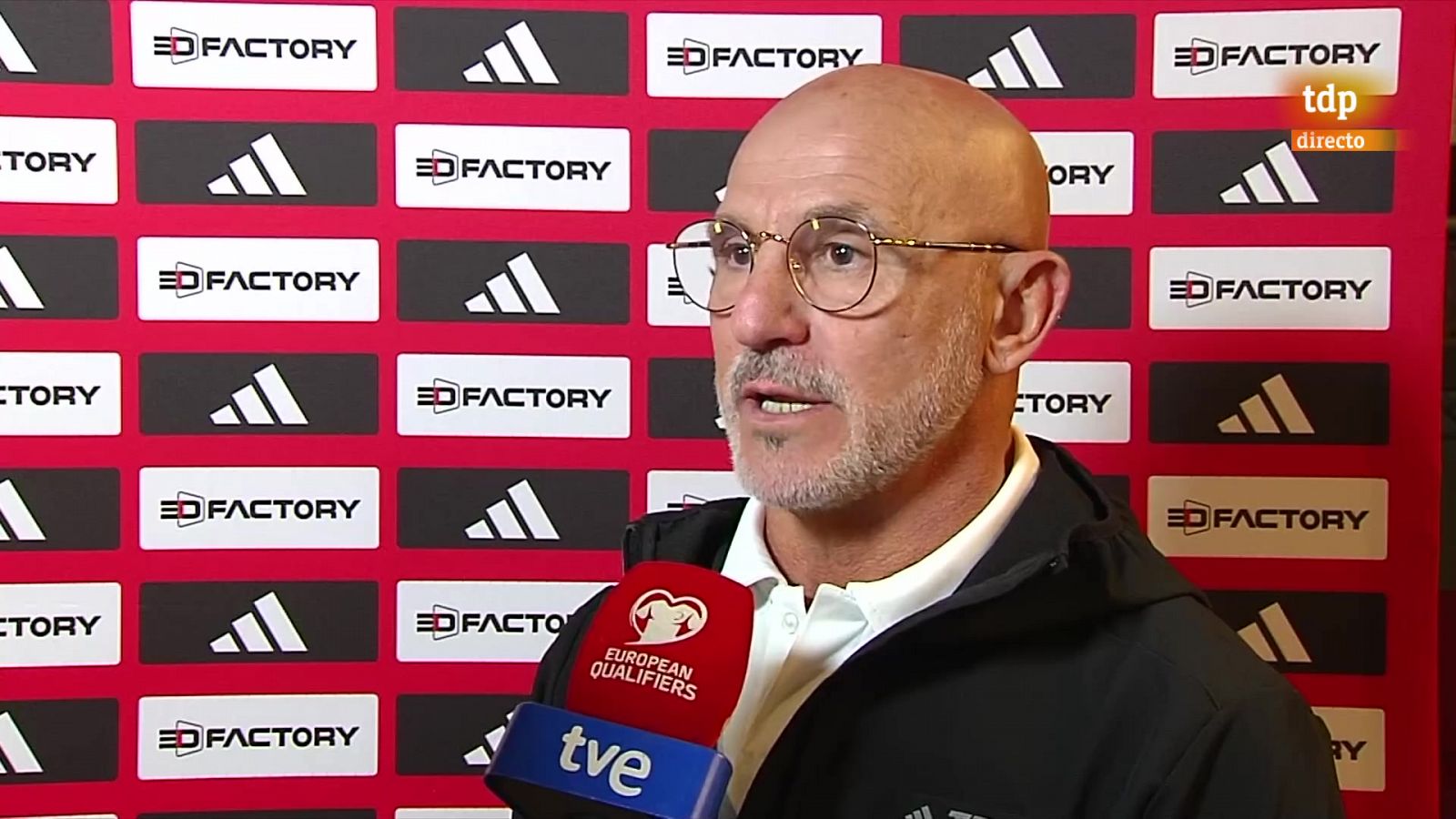 De la Fuente, a TVE: "Toda España tiene que estar contenta por haber conseguido este objetivo" -- Ver en RTVE Play