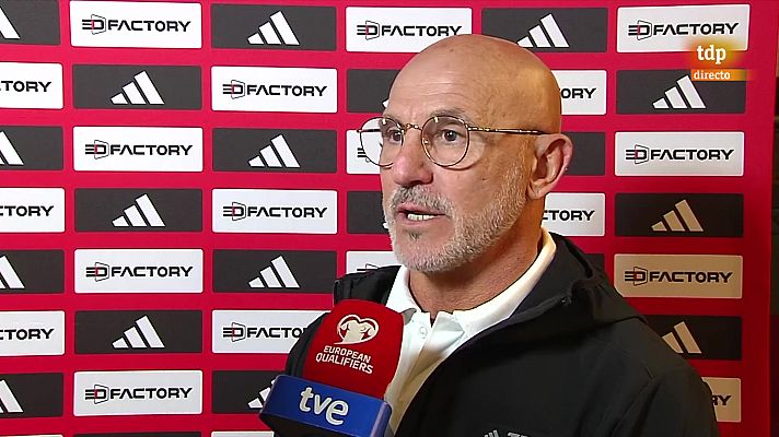 Fútbol - De la Fuente, a TVE: "Toda España tiene que estar contenta"