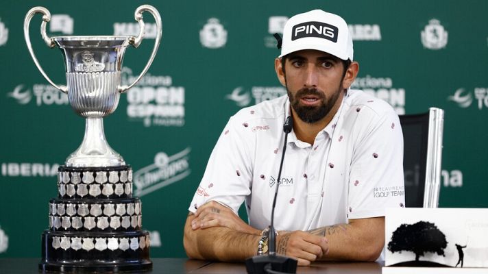 Golf - Matthieu Pavon dedica su triunfo en el Acciona Open a su abuelo español