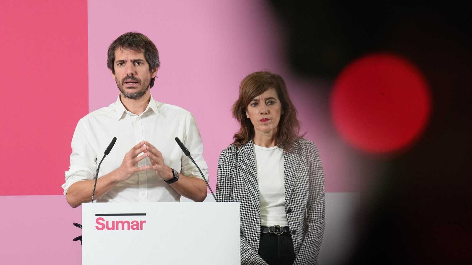 Sumar pide al PSOE reconocer el Estado palestino