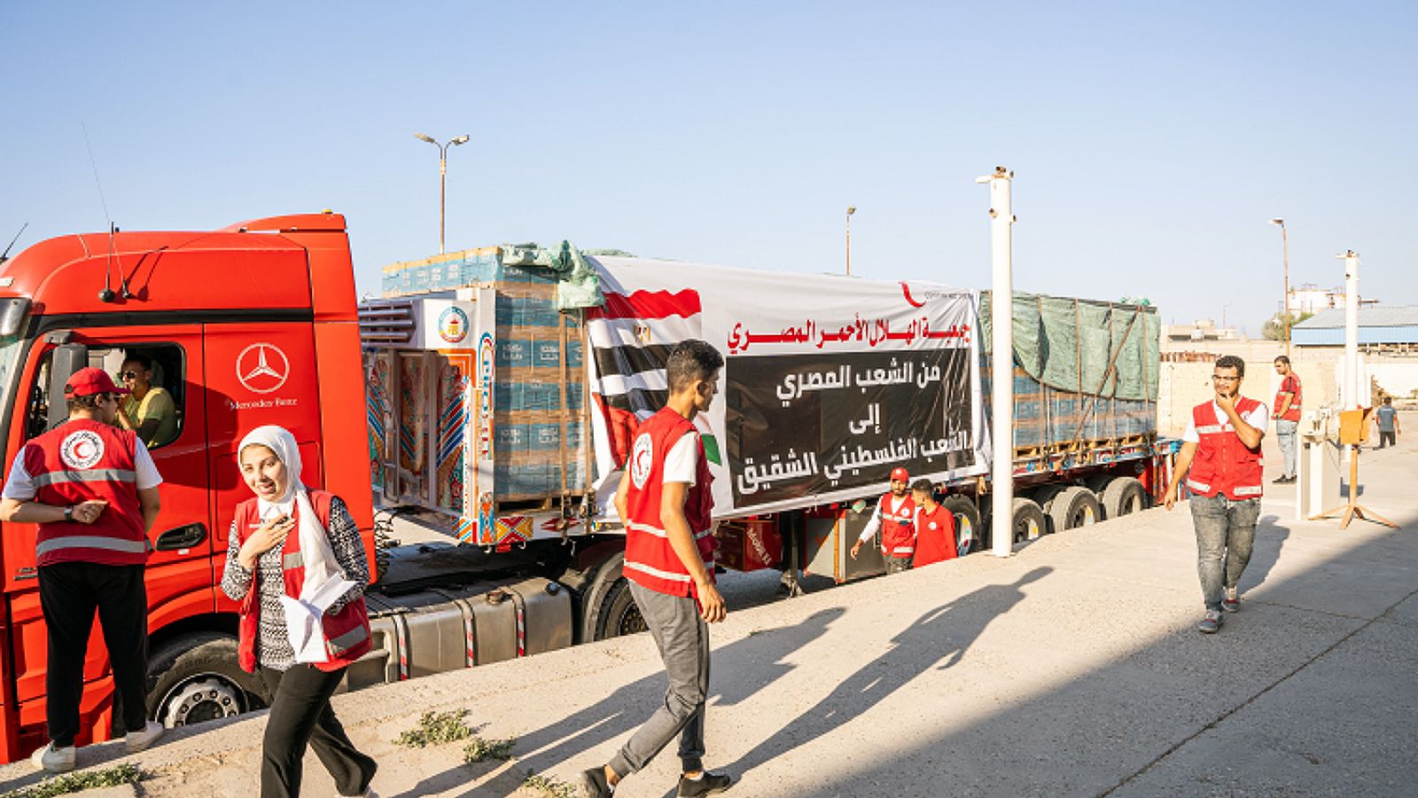 Negociaciones y diplomacia con Israel y Palestina para poder enviar ayuda humanitaria a Gaza