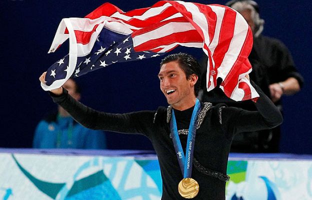  - Lysacek, oro brillante en patinaje