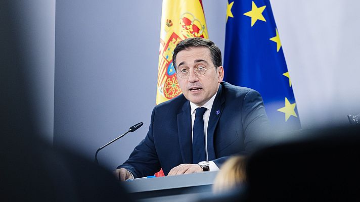 Informativo 24h - Albares da por "zanjado" el "incidente puntual" con la Embajada de Israel tras el "gesto inamistoso" del comunicado