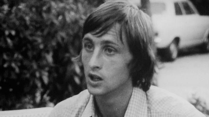 Arxiu TVE Catalunya - Johan Cruyff explica per què ha acceptat l'oferta del FC Barcelona