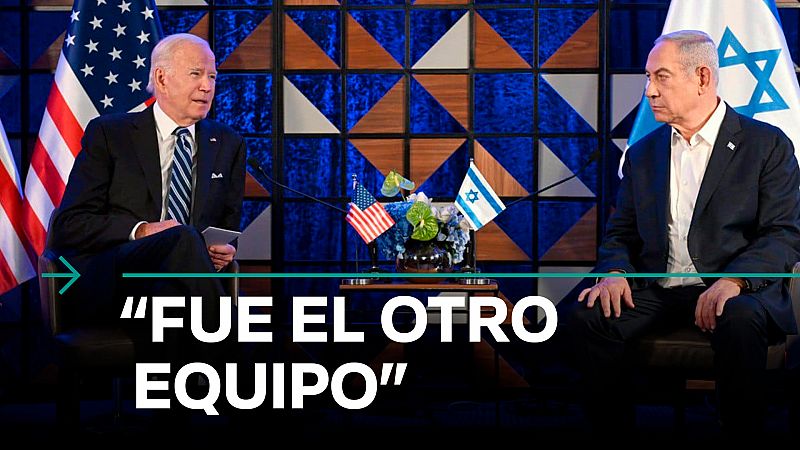 Biden responsabiliza a Hamás del ataque al hospital de Gaza