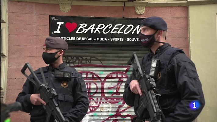 L'Informatiu - Els cossos de seguretat incrementen la vigilància per la guerra d'Israel