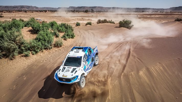 Nani Roma recupera su mejor versión y termina en el podio del Rally de Marruecos