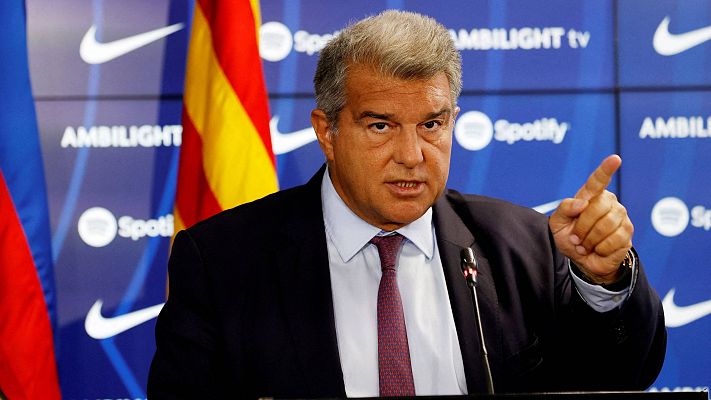 Telediario 1 - Laporta: "El caso Negreira acabará en una sentencia absolutoria"