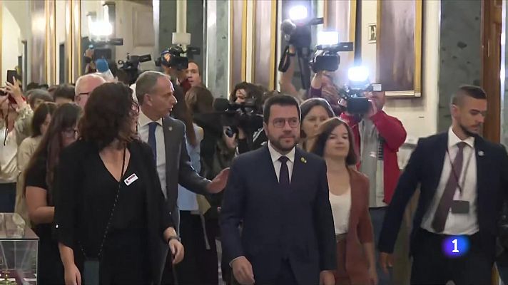 L'Informatiu - Pere Aragonès defensa l'amnistia com a punt de partida