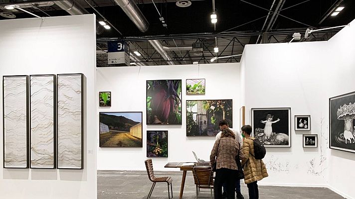 Telediario 2 - Comienza Estampa 2023, la gran cita de otoño del mercado de arte contemporáneo español