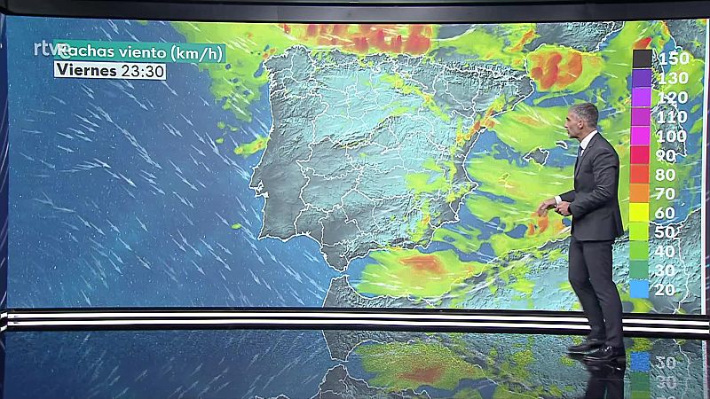 Viento fuerte o con intervalos de fuerte en la mayoría de litorales - ver ahora