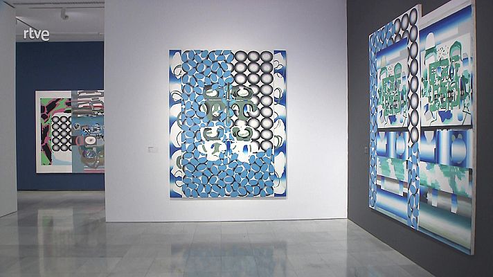 Atención obras - Exposición Luis Gordillo