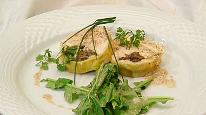  - Terrina premsada de pollastre amb múrgoles