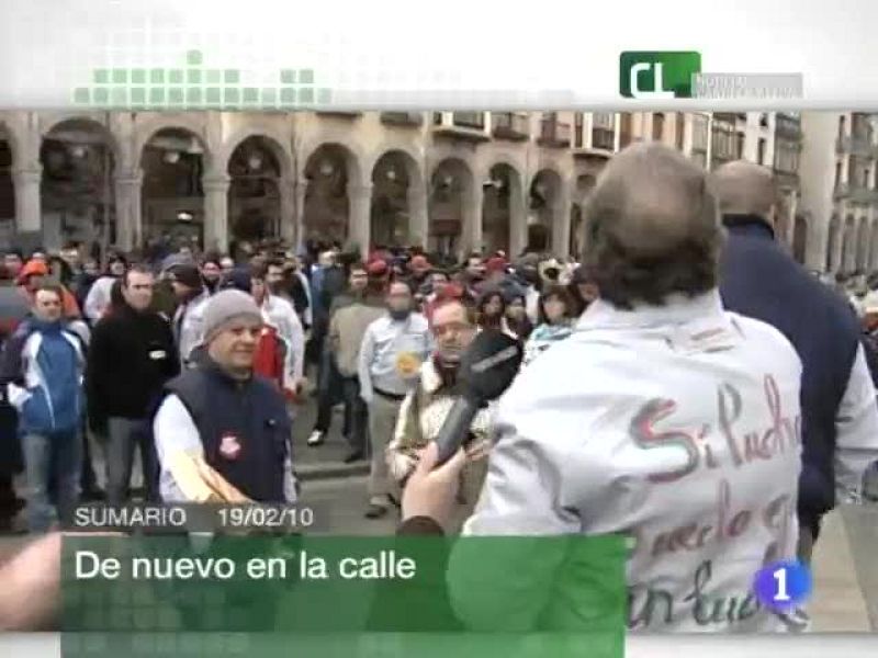  Noticias Castilla y León. Informativo Territorial de Castilla y León. (19/02/10)