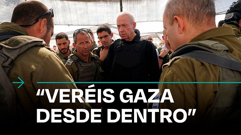 Israel asegura a sus tropas en la franja que verán Gaza "desde dentro"