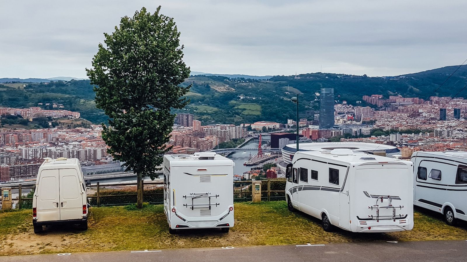 Vivir en una caravana por necesidad