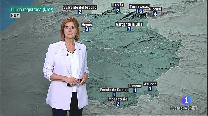 El Tiempo en Extremadura - 20/10/2023