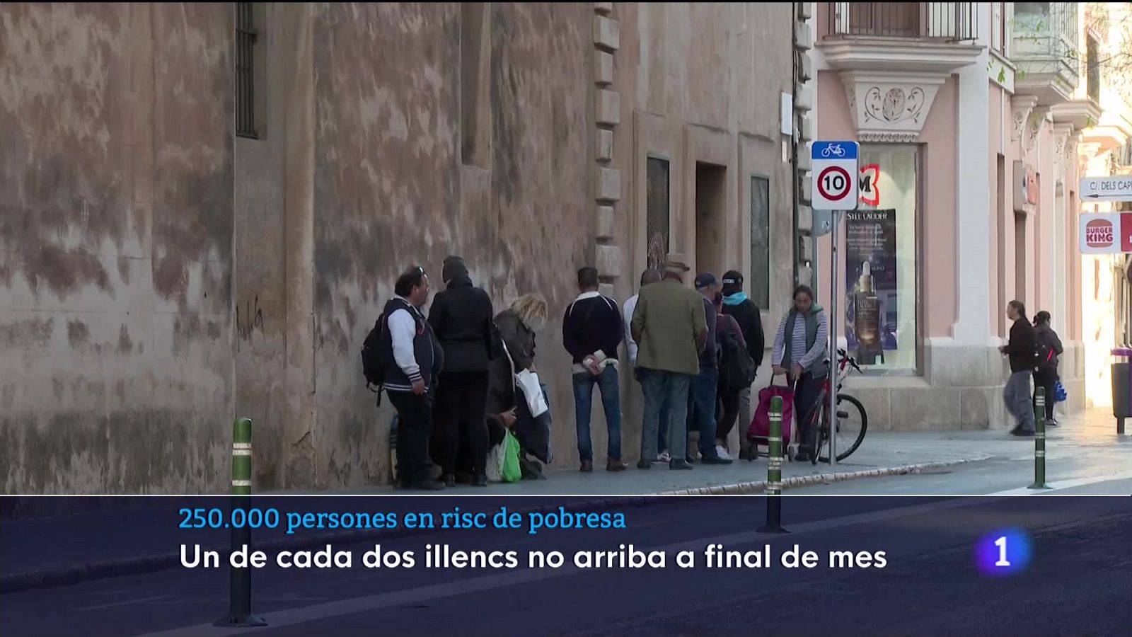 250.000 persones en risc de pobresa