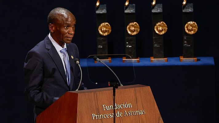Premios Princesa de Asturias - Kipchoge recibe el Princesa de Asturias de los Deportes