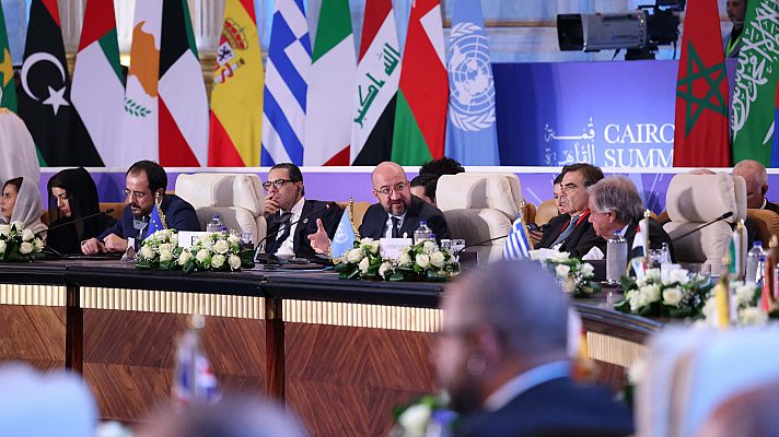 Egipto acoge la 'Cumbre por la paz' con más de una treintena de líderes, pero sin Israel