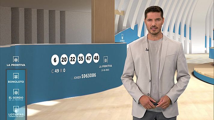 Loterías - Sorteo de la Bonoloto y Primitiva del 21/10/2023