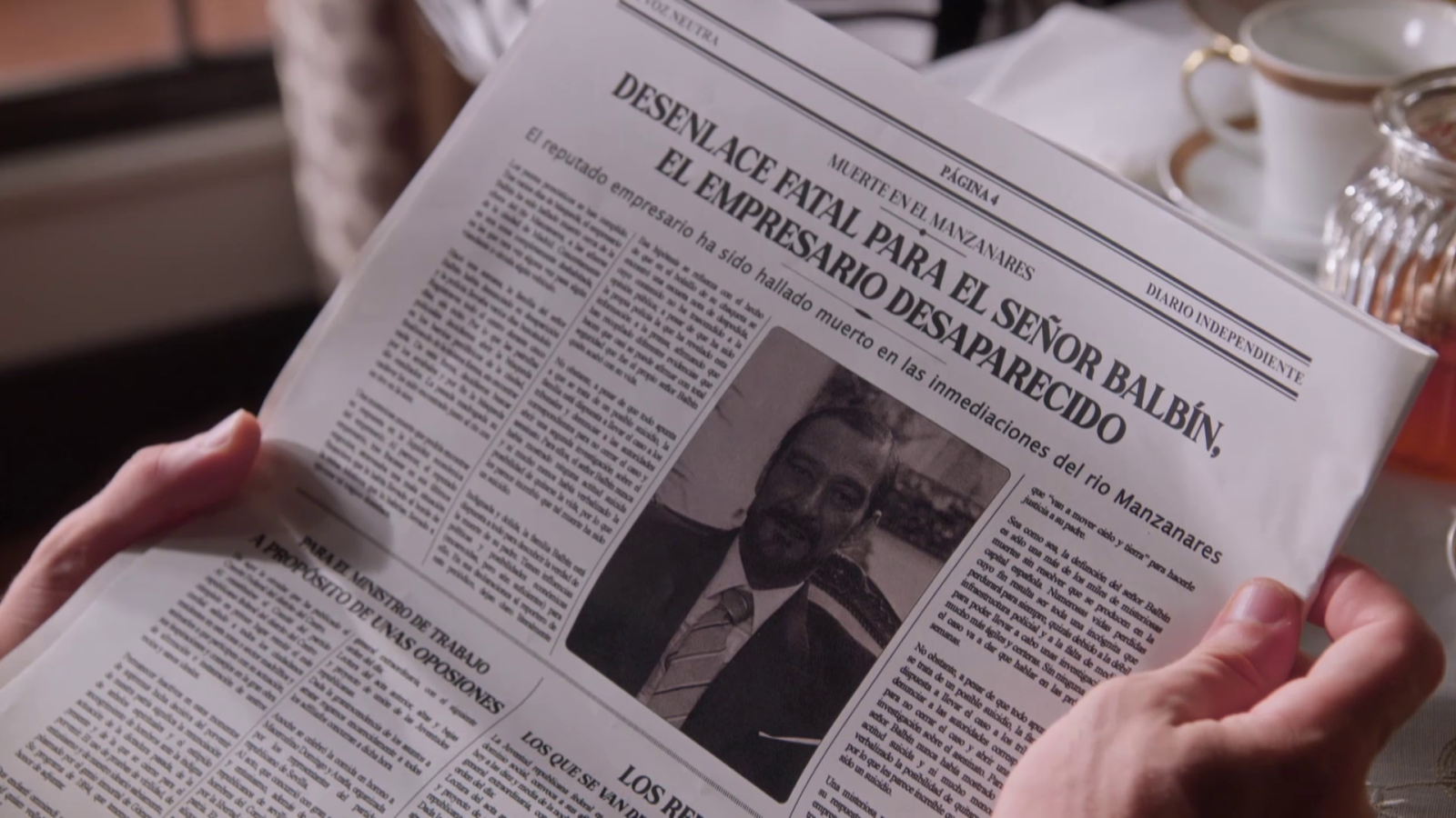 Balbín ha aparecido muerto