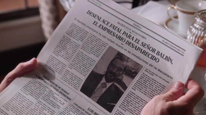 Salón de té La Moderna - Balbín ha aparecido muerto