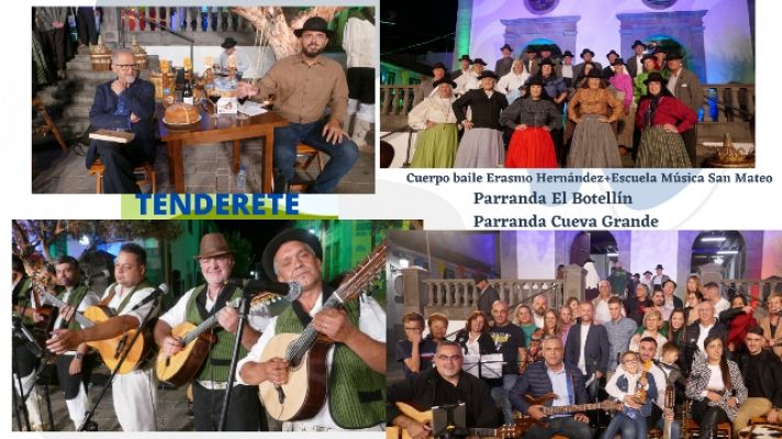 Tenderete - 22/10/2023 con la Parranda de Cueva Grande + Parranda El Botellín + Cuerpo baile Erasmo Hernández y Escuela de Música de San Mateo